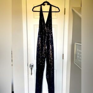 Never worn sexy backless jumpsuit
